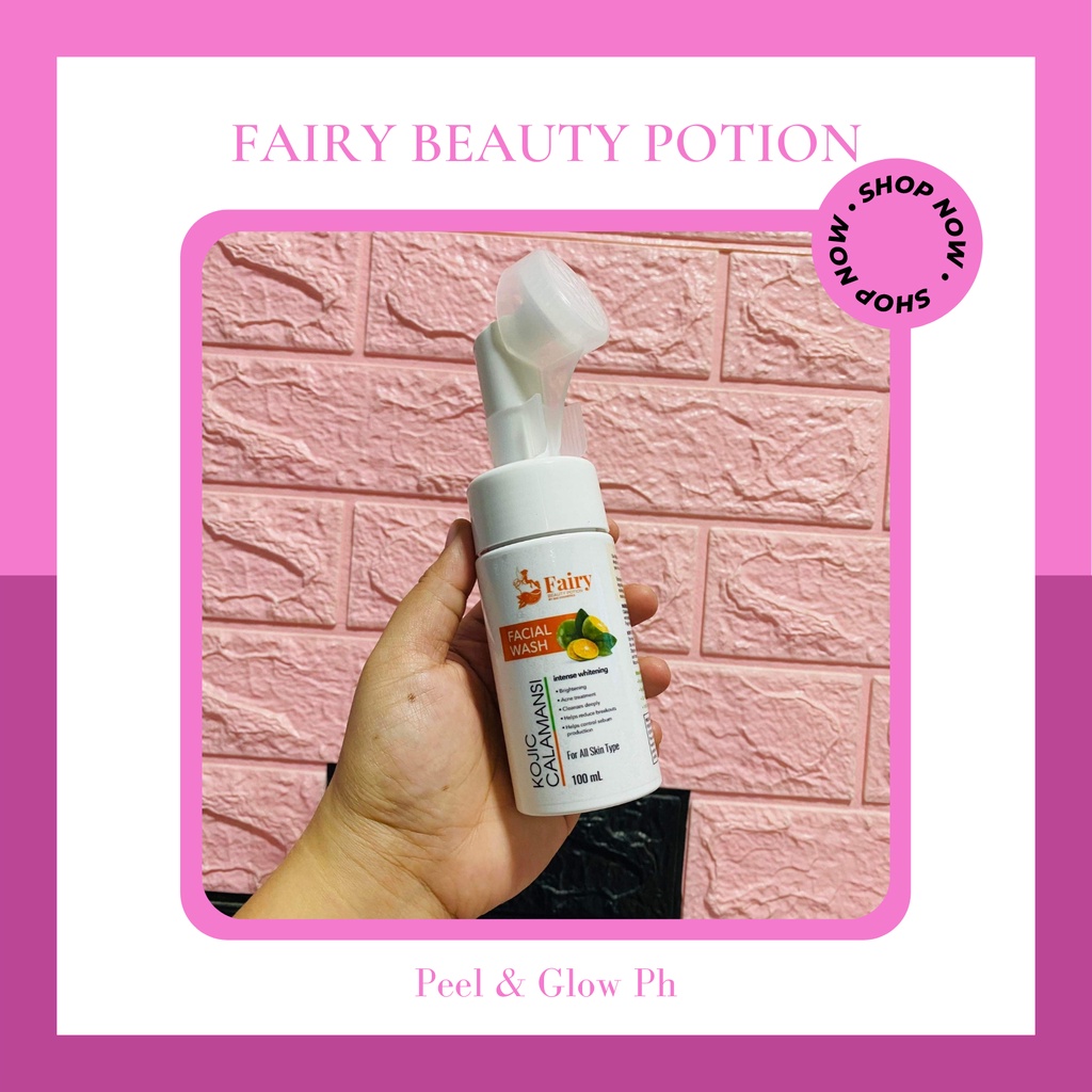 Cod Fairy Beauty Potion Kojic Calamansi Facial Foaming Cleanser 100ml