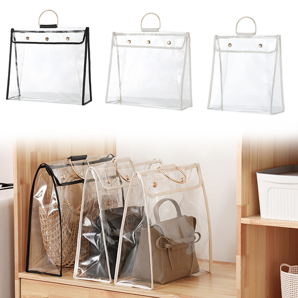 clear dust proof bag for handbags