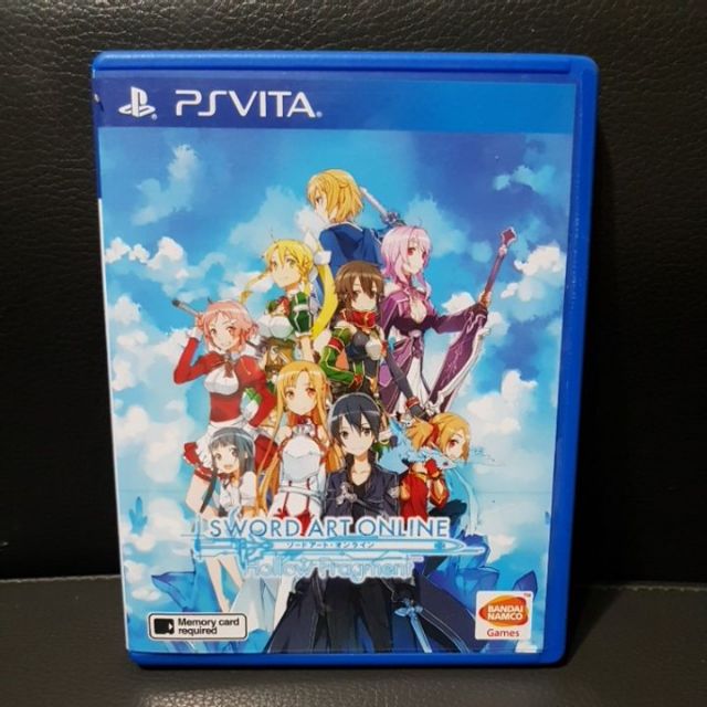 Sword Art Online Hollow Fragment Psvita Shopee Philippines