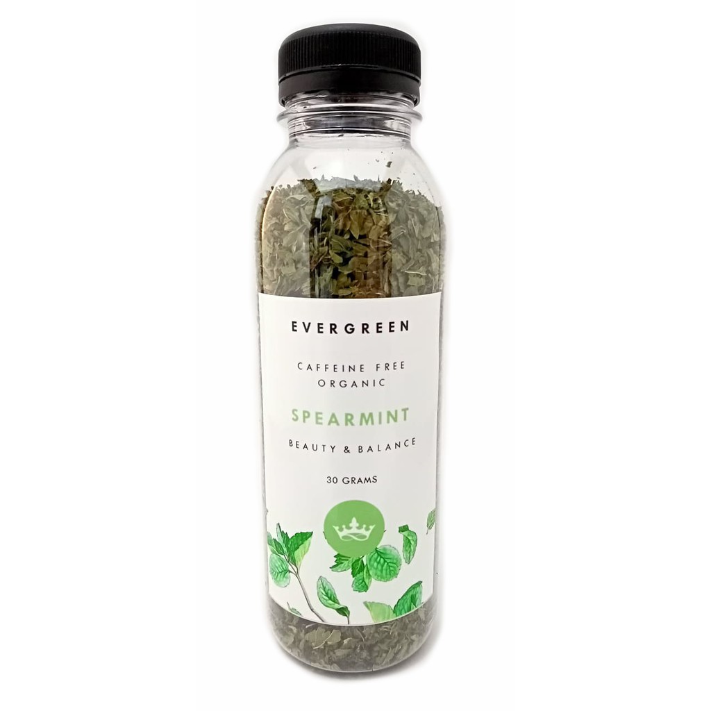 Pure Organic Spearmint Tea Loose Leaf in Bottle Shopee Philippines