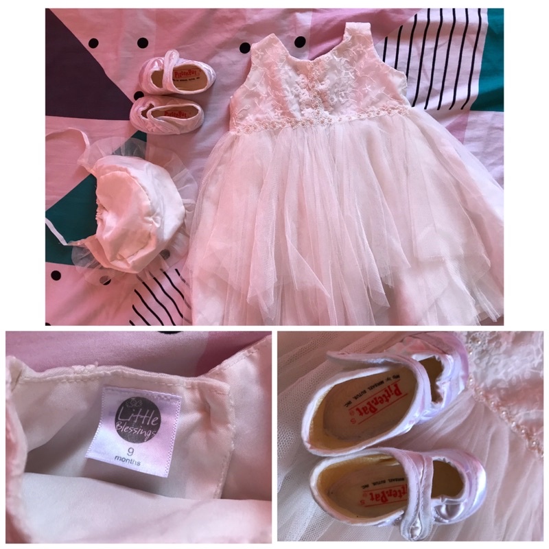Baptismal dress for baby (preloved) Shopee Philippines