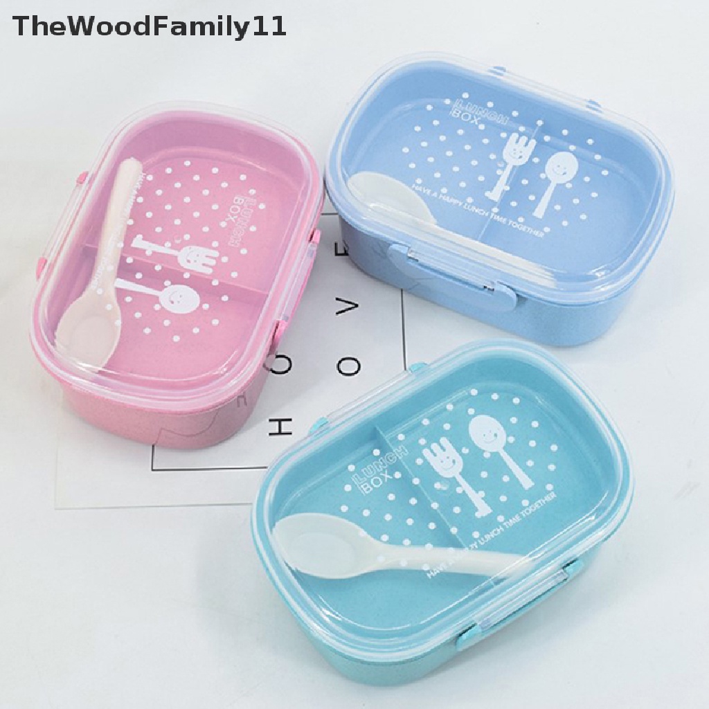 TheWood Microwave Wheat Straw Bento Box BPA Free Food Storage Container ...