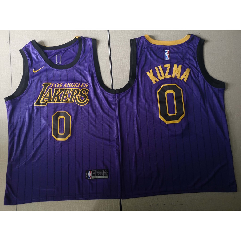 lakers kuzma jersey purple