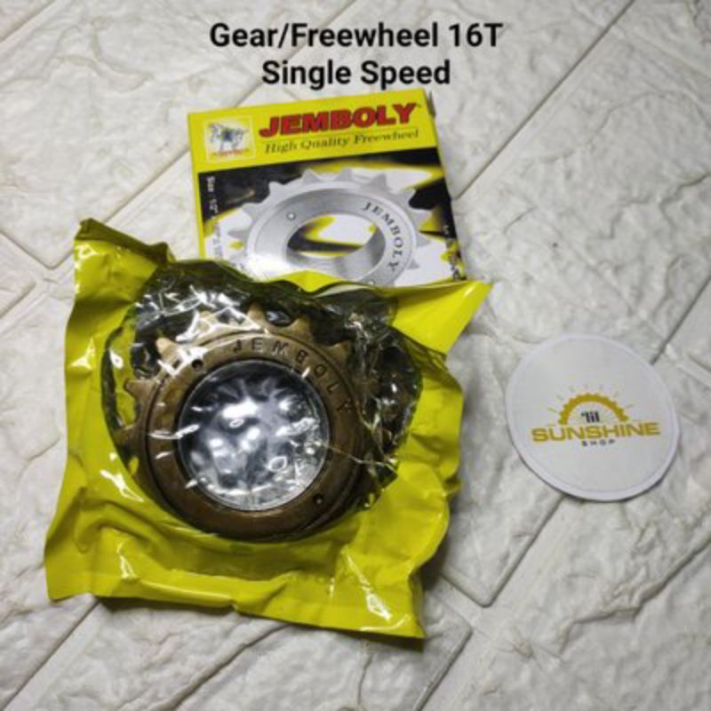 Freewheel Gear Sprocket 16 T Single Speed Bridge JBF016 Mini BMX Rear Gear Shopee Philippines