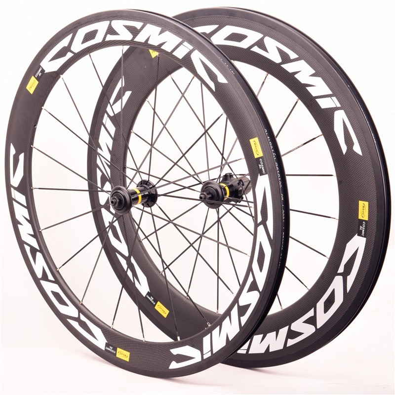 mavic cosmic Carbon Road Bike Wheelset 60 + 88mm 700C 23mm Wide with