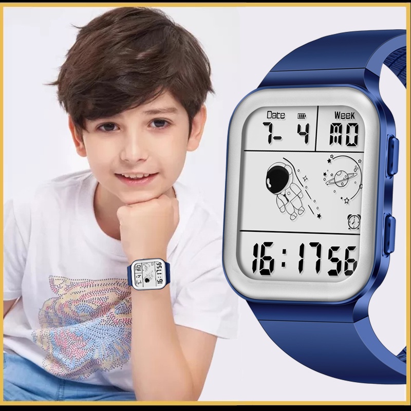 LIGE Kids Digital Watch Waterproof AntiShock Sport Children Watches