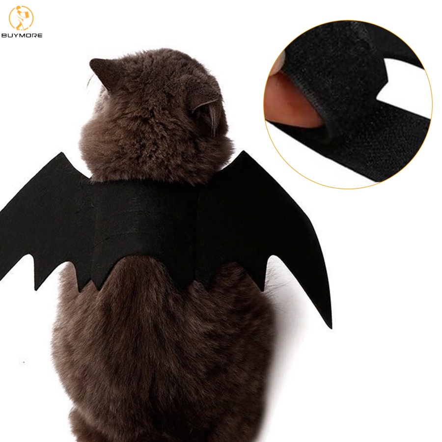 JJ alloween Pet Bat Wings Cat Dog Bat Vampire Costume Halloween Accessory For Puppy Dog And Cat #7