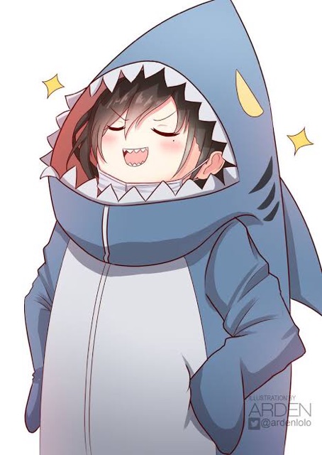 shark kigurumi onesies pajama costume sleepwear