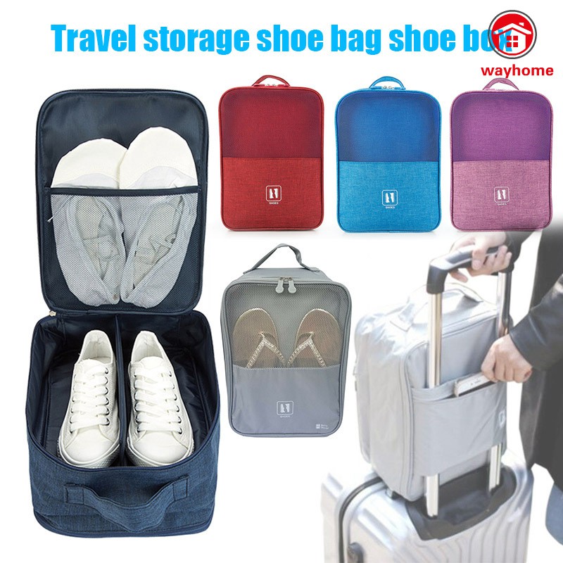 garment bag with shoe storage