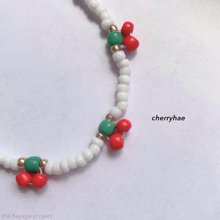 CHERRYHAE by Hayaga [Seventeen S.COUPS Choi Seungcheol-inspired, bead jewelry]
