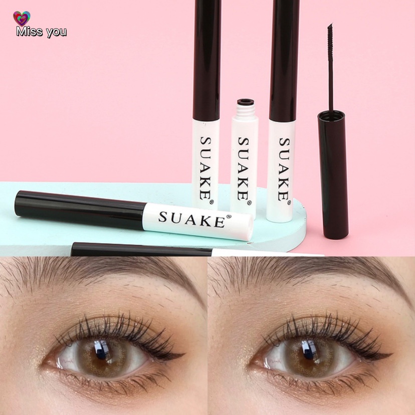 LongLasting Mascara Small Brush Mascara Long Thick Curling Eyelash