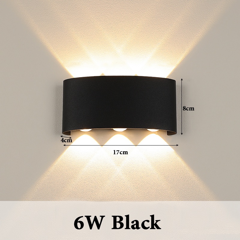 Bedroom 3W Drive Way COB Wall Sconce Lighting Fixture Lamps Hotel Corridor Up and Down Indoor Wall Light for Staircase Balcony LED Wall Light