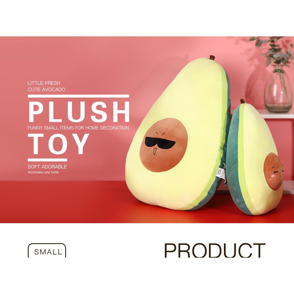 large avocado plush