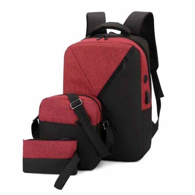 KandP X Mixed Color 3 in 1 korean Backpack | Shopee Philippines