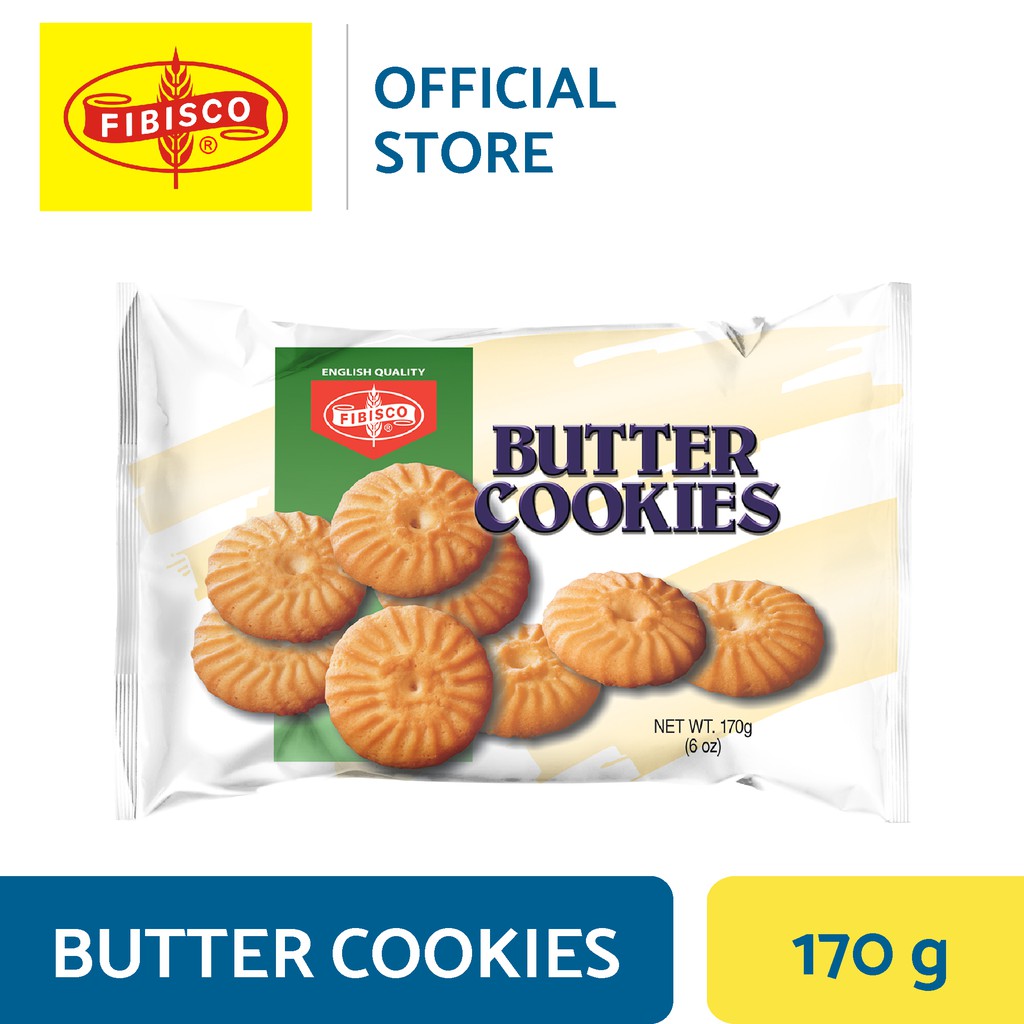 Fibisco Butter Cookies 170g Shopee Philippines