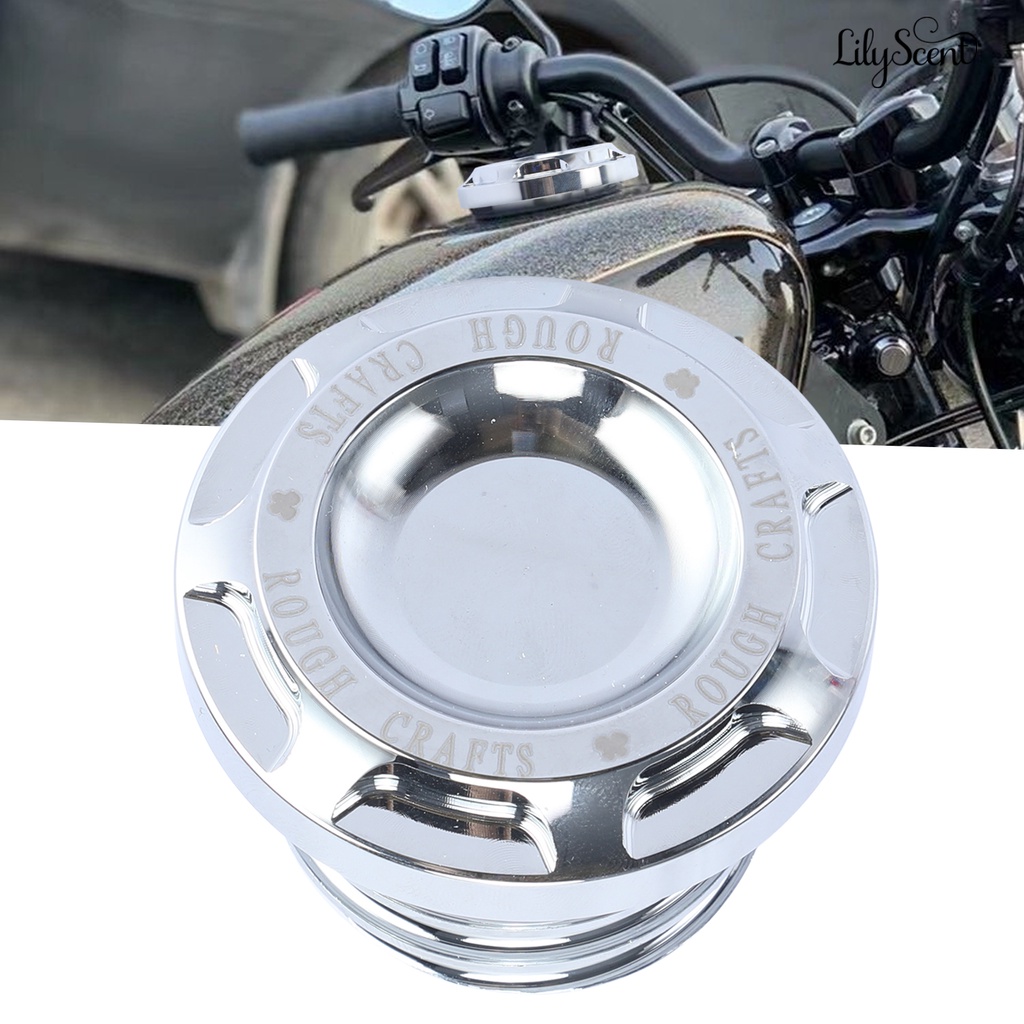 motorcycle gas tank service cover