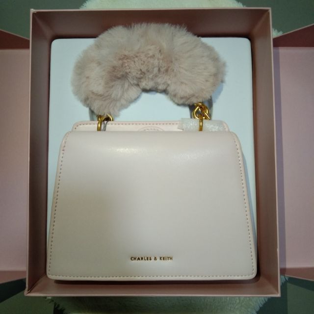 fluffy bag shopee