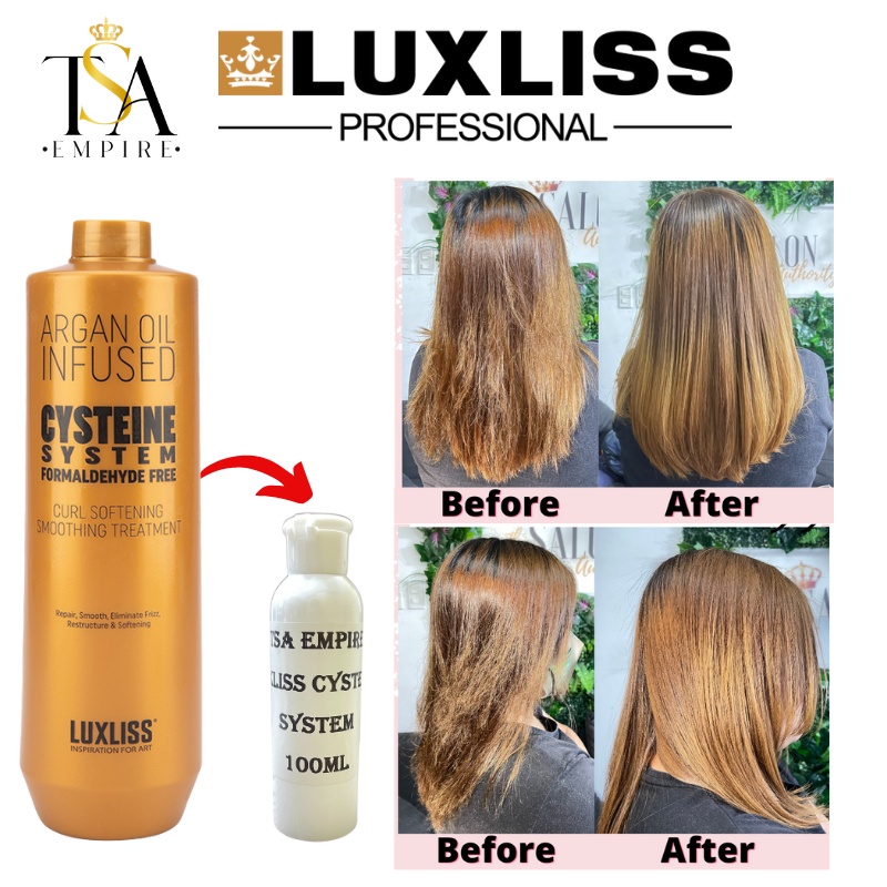 Luxliss Cysteine Smoothing Hair Treatment 100ml | Shopee Philippines