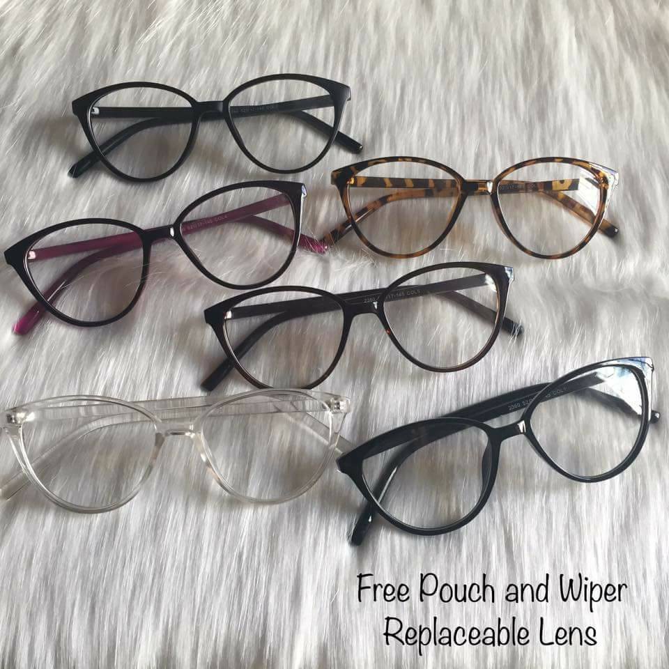 Sunnies Eyeglasses Replaceable Lens Eye glasses Shopee Philippines