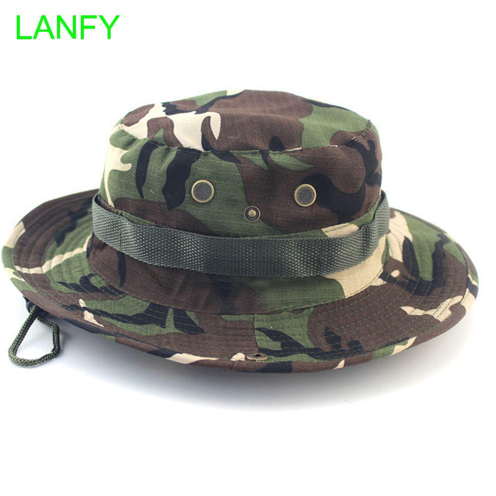Bush Army Unisex Men Wide Brim Military Bucket Hat Shopee Philippines