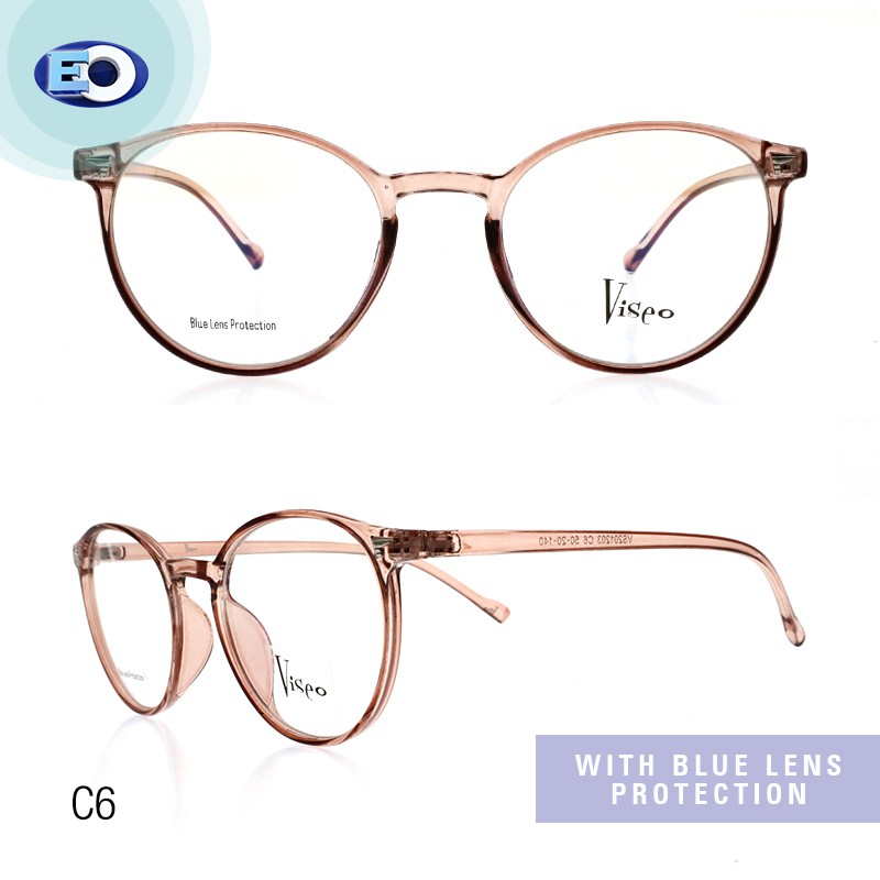 Eo Viseo Anti Radiation Eyeglasses Vs201203 Non Graded For Men And Women Shopee Philippines 8468