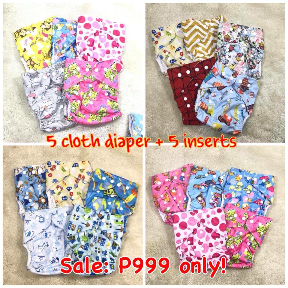 Cloth Diaper With microfiber inserts 