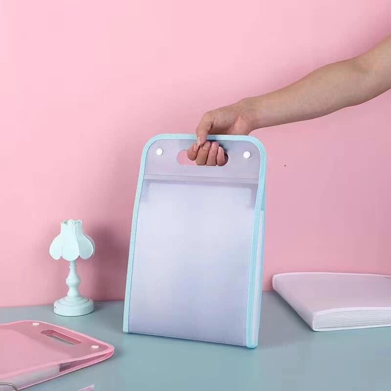 13POCKET EXPANDING A4 PAPER DOCUMENT FILE STORAGE CASE VERTICAL