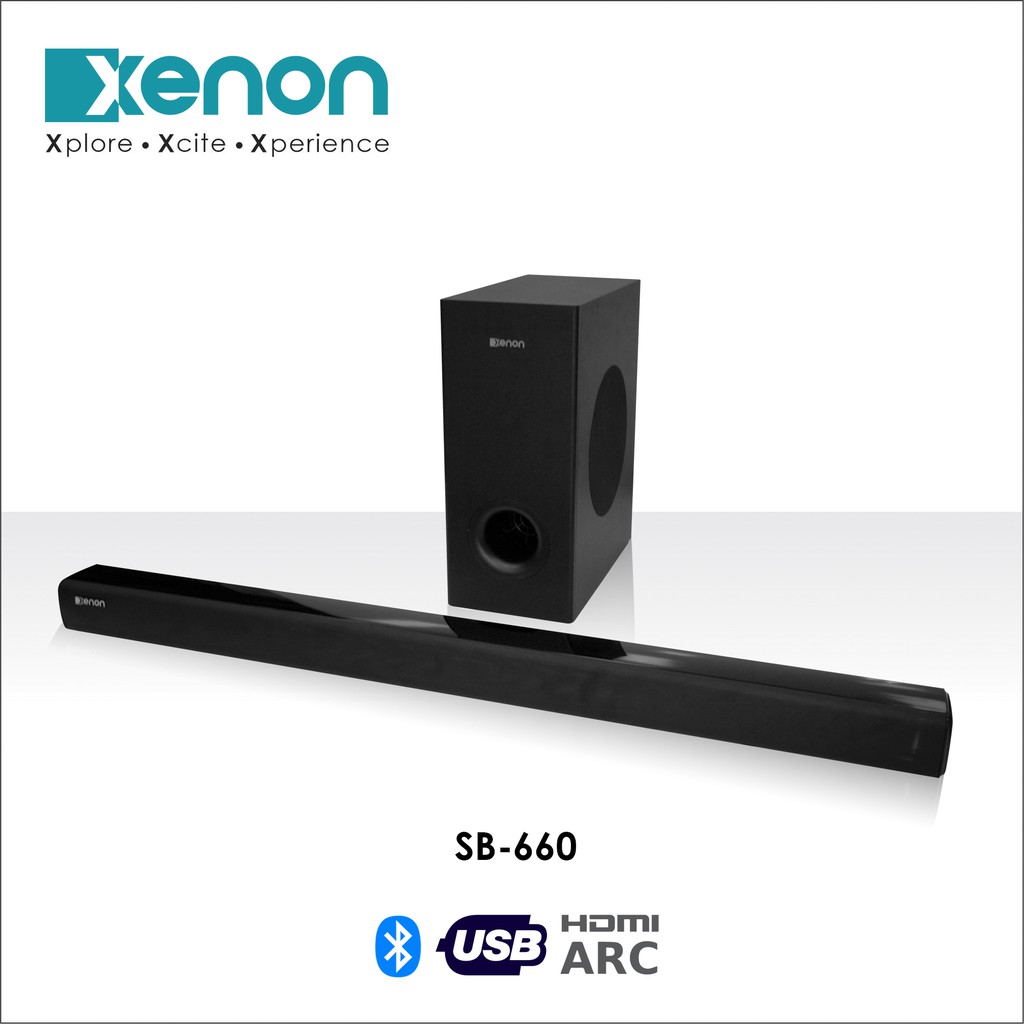 xenon soundbar 2.1