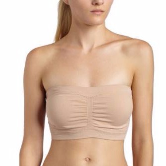 strapless bra with removable pads