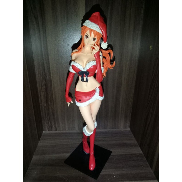 Authentic Banpresto One Piece Glitter And Glamours Gng Nami Santa Red Version Figure And Gandg 