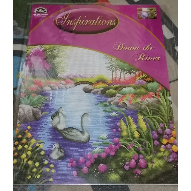 DOWN THE RIVER Cross stitch pattern DMC | Shopee Philippines