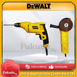 DeWALT 2Pcs Grinder With Drill Set（Yellow) #2