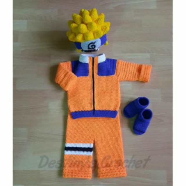Naruto Crochet Costume Set Shopee Philippines