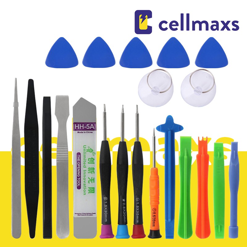 21 in 1 Cellphone Repair Tools Tablet Repair PC Repair Kit Opening Tools Kit Shopee Philippines