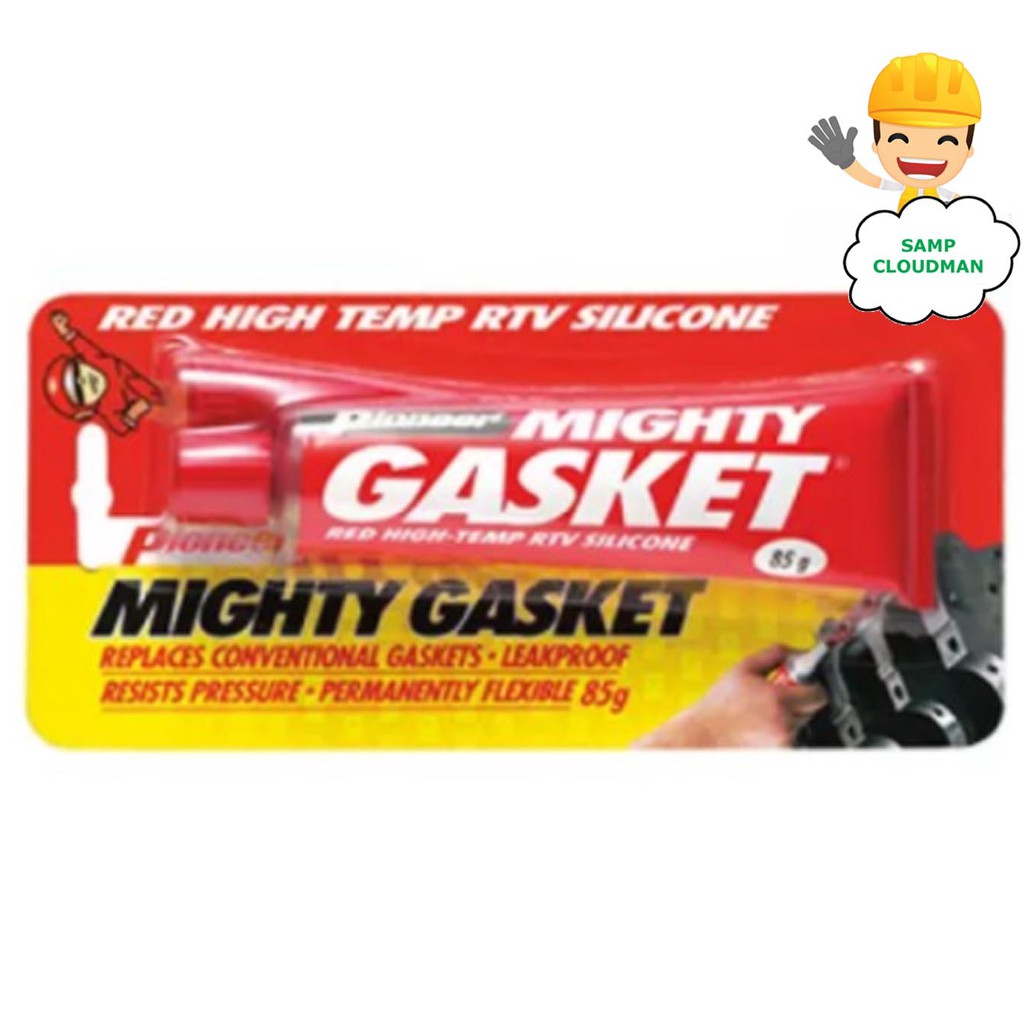 Pioneer Mighty Gasket Black RTV Silicone G Replaces Conventional Gaskets Leakproof Resists