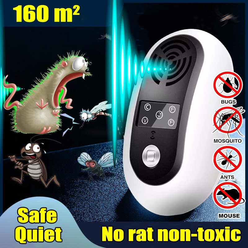 Ultrasonic pest repeller Mouse control device Emit specific sound wave