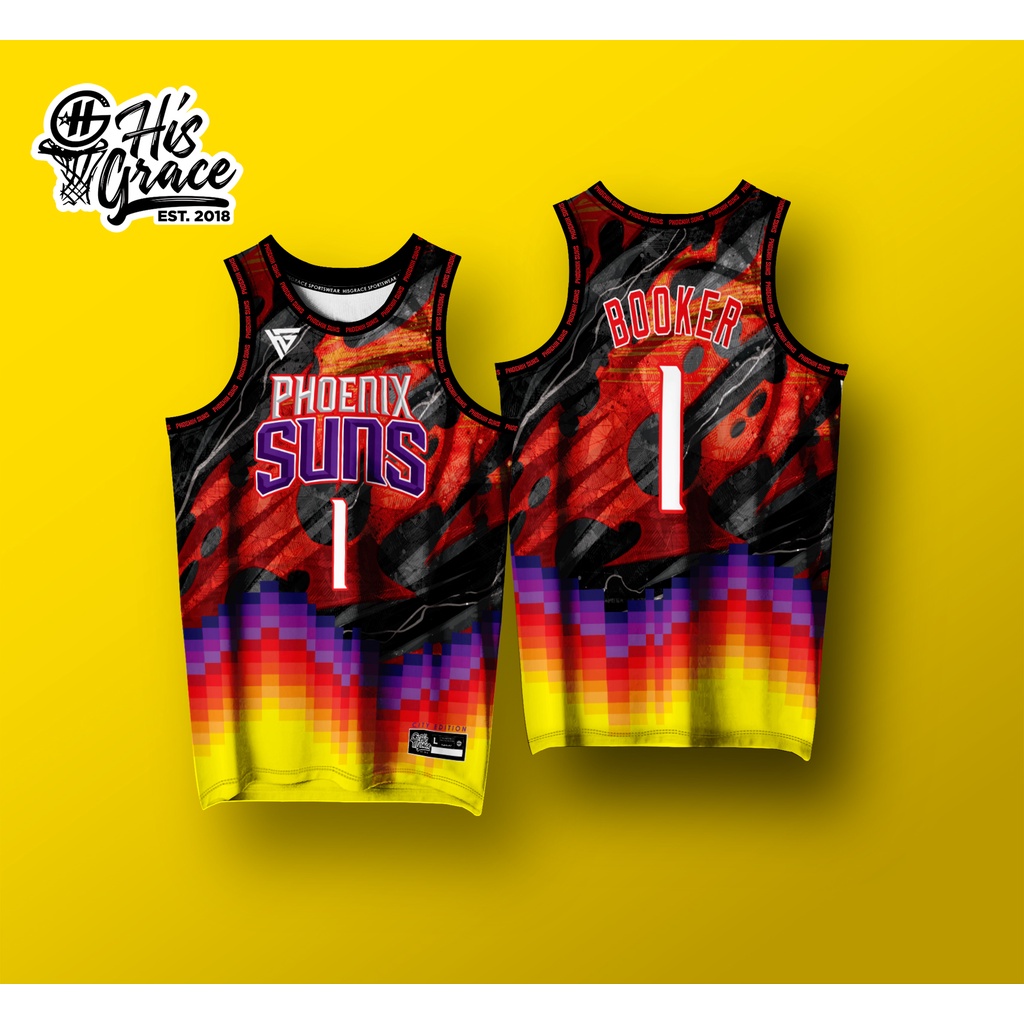 PHOENIX SUNS 2022 FULL SUBLIMATION HG CONCEPT JERSEY | Shopee Philippines