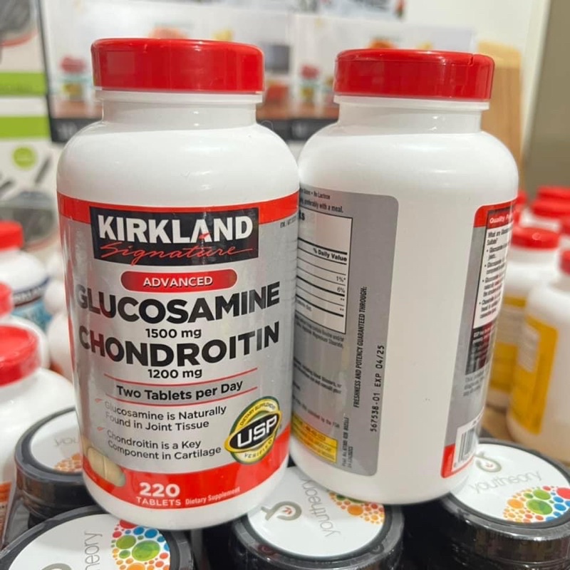 Kirkland Glucosamine Chondroitin 220 tablets Shopee Philippines