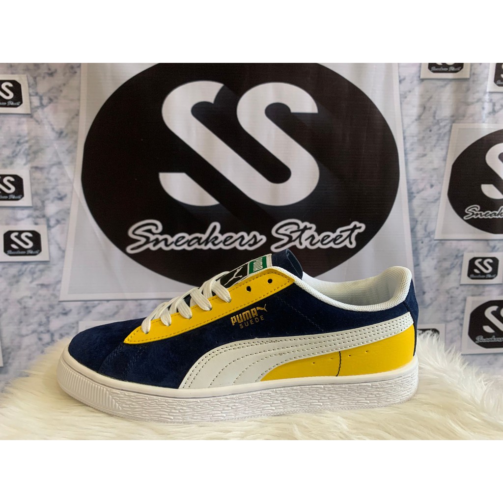 puma clyde suede blue