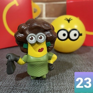 Mcdo Happy Meal Toy Minions The Rise Of The Gru Minion Gold Regular Minions Waves 1 2 Shopee Philippines