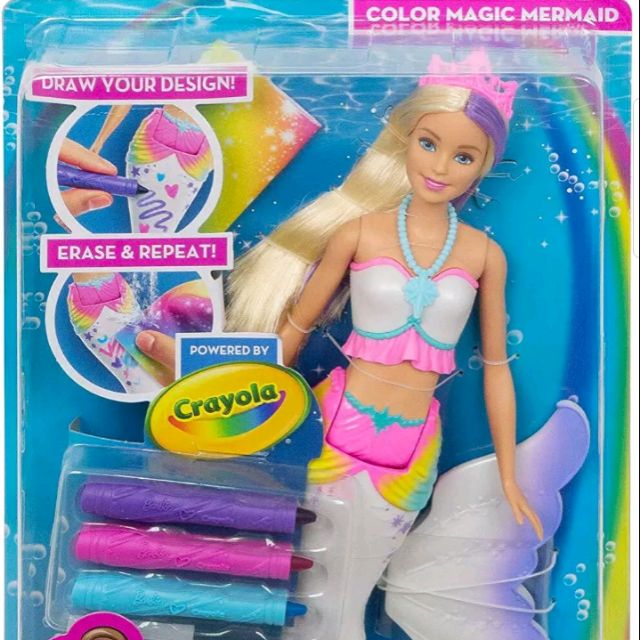 barbie dreamtopia color magic mermaid