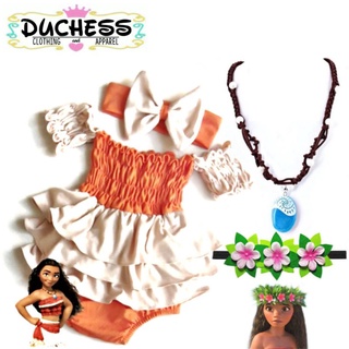 Disney Moana Baby Costume Birthday Dress Shopee Philippines