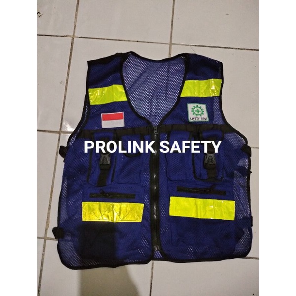 Yellow Scotligt Blue Safety Vest Model Mine Shopee Philippines