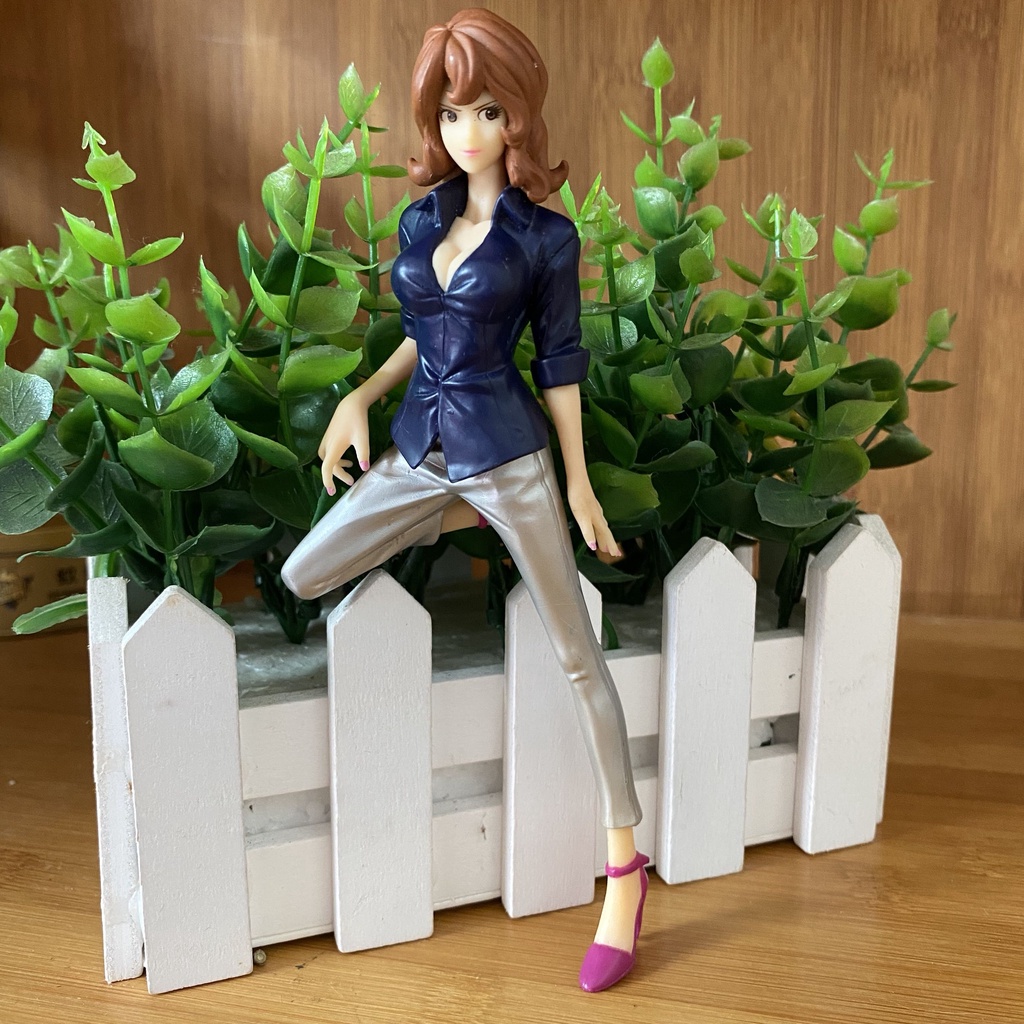 Anime Lupin III Rupan Sansei Action Figure Jigen Lupin Mine Fujiko The Third  Figure Toys PVC Collect | Shopee Philippines
