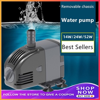 14-52W Aquarium Submersible Water Pump for Pond Quiet Fountain Filter Fish Pond #1