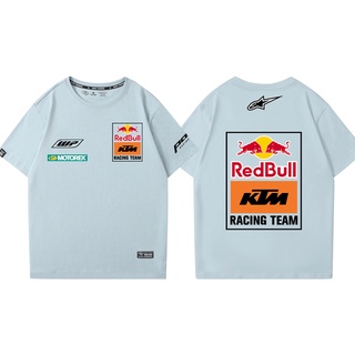 MOTOGP RedBull KTM competition motorcycle short-sleeved off-road outdoor RC390 DUKE 250 790 890 ADVENTURE 250 790 390 SUPER DUKE R 1290 SUPER ADVENTURE 1290 cycling jersey cotton loose T-shirt #5