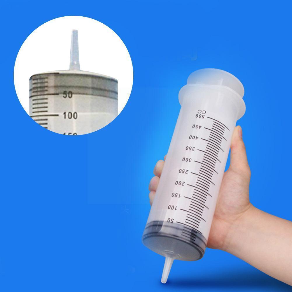 200mL/300ML Reusable Plastic Syringes Feeder Cleaning Feeding Measuring