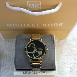 mk watch heart design