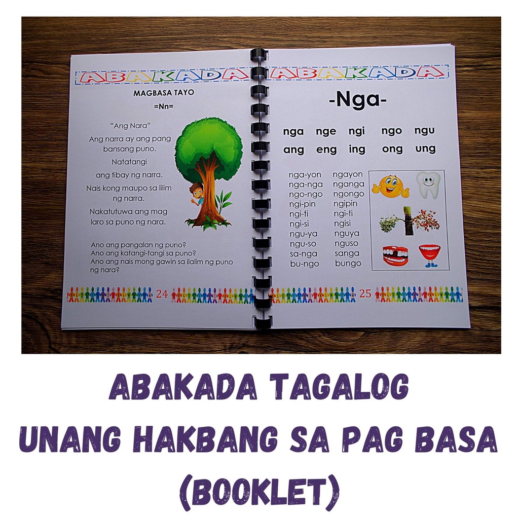 Abakada Booklet Abakada Unang Hakbang Sa Pagbasa English Starter ...