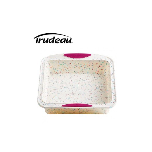 Trudeau Silicone Confetti Square Cake Pan 8 Shopee Philippines